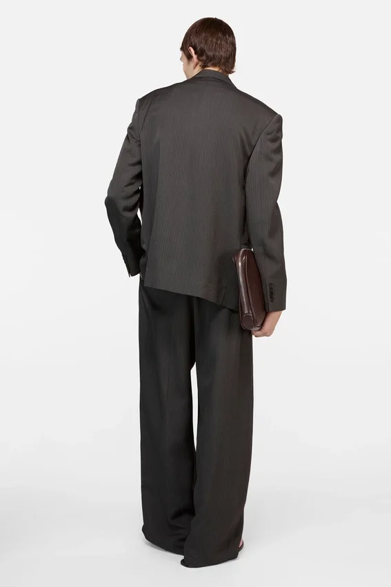 Double-breasted suit jacket