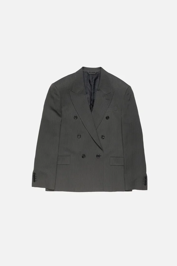 Double-breasted suit jacket