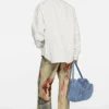 Double sleeve button-up