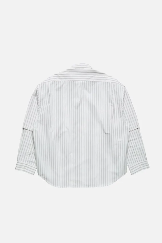 Double sleeve button-up