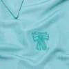 Embroidered bow logo button-up