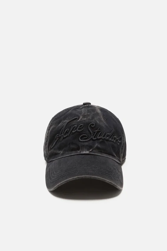 Embroidered logo cap