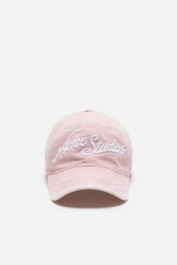 Embroidered logo cap