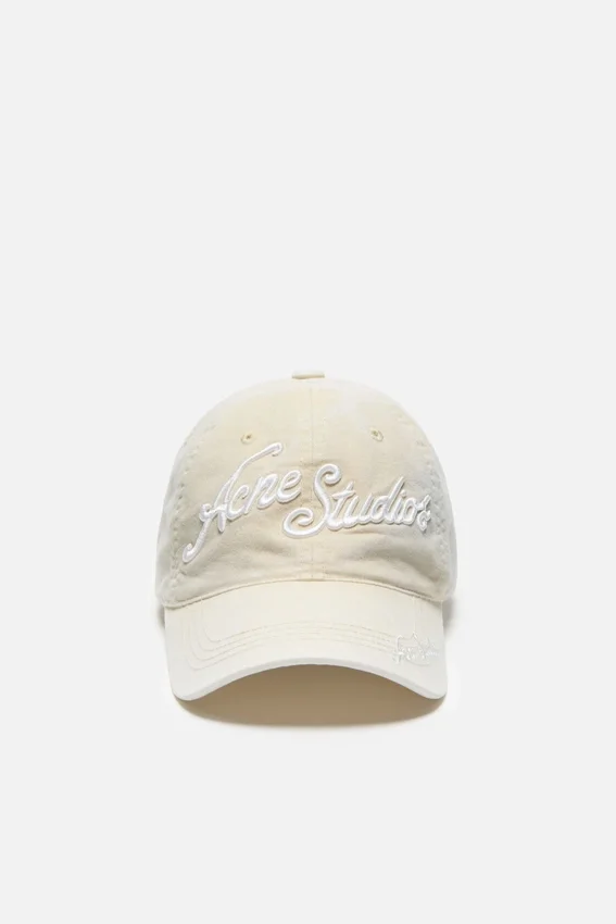 Embroidered logo cap