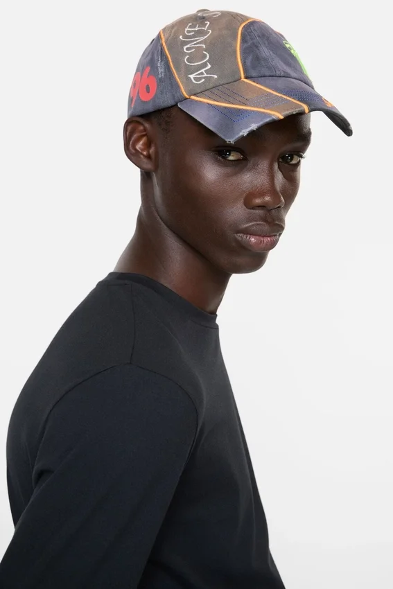 Embroidered logo cap