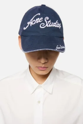 Embroidered logo cap