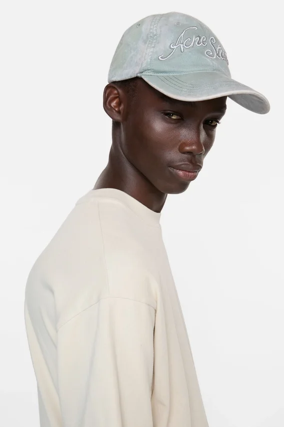 Embroidered logo cap