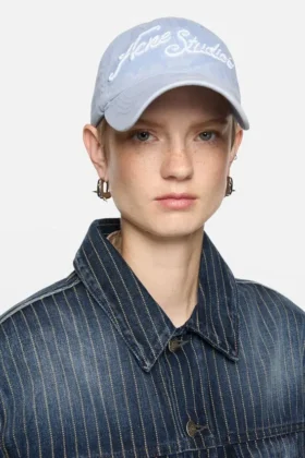 Embroidered logo cap