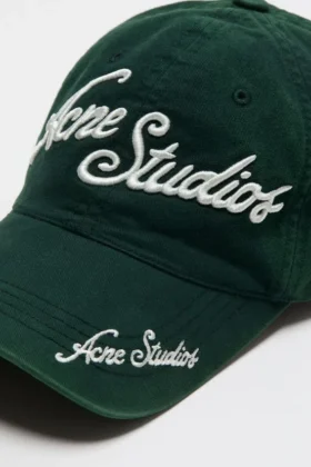 Embroidered logo cap