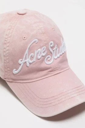 Embroidered logo cap