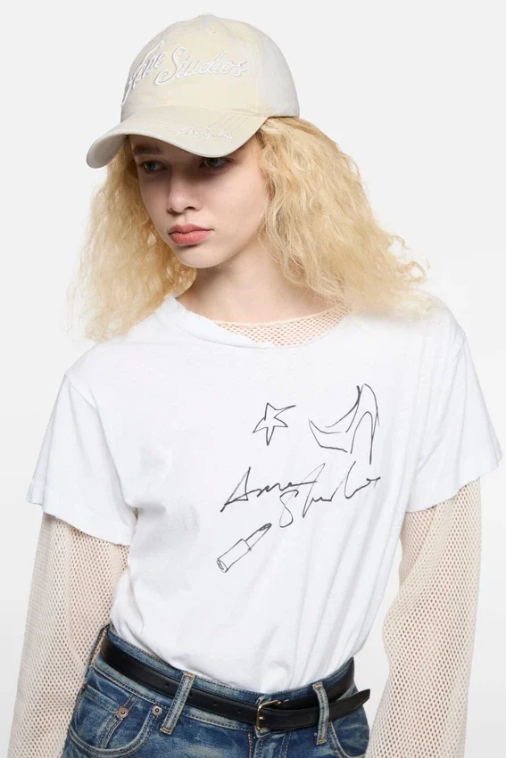 Embroidered logo cap