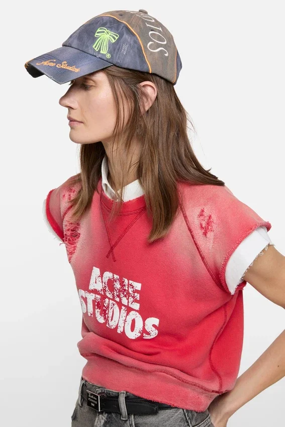 Embroidered logo cap