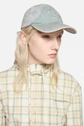 Embroidered logo cap