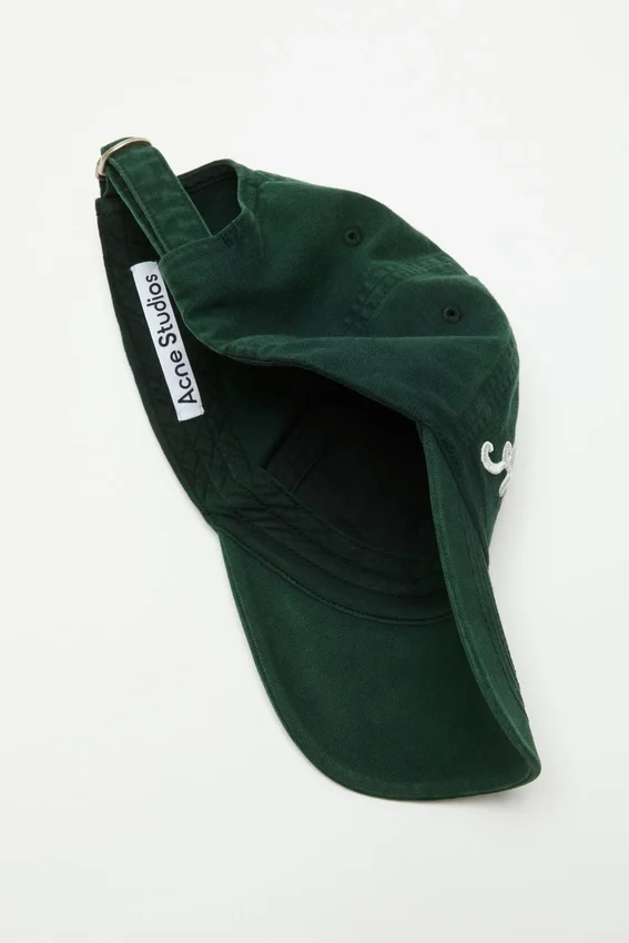 Embroidered logo cap