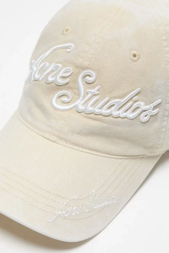 Embroidered logo cap