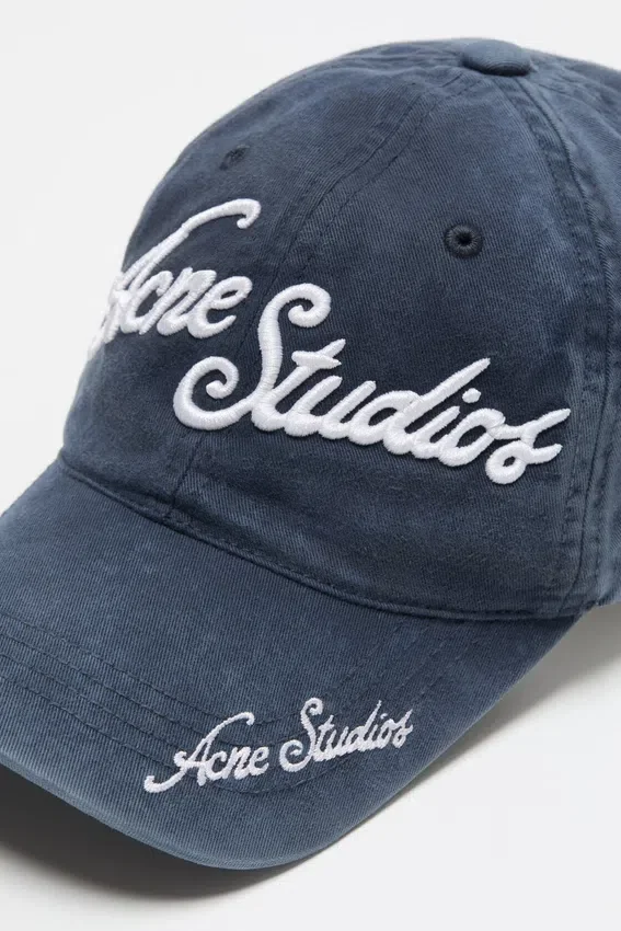 Embroidered logo cap