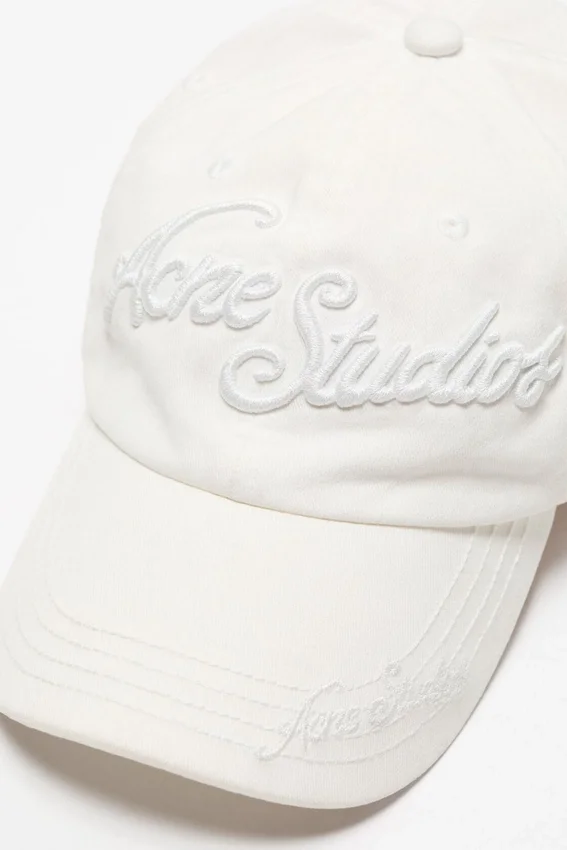 Embroidered logo cap