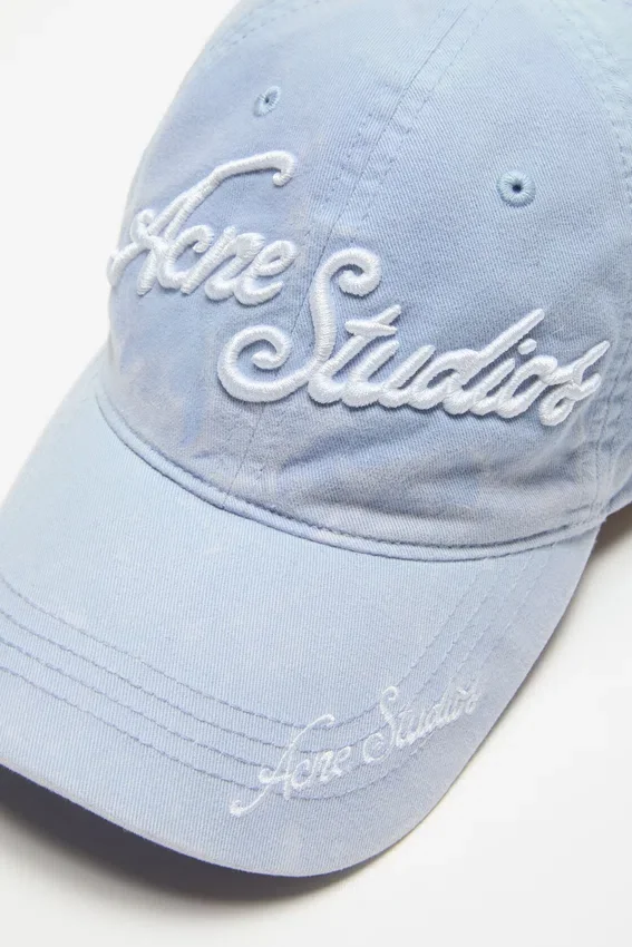 Embroidered logo cap