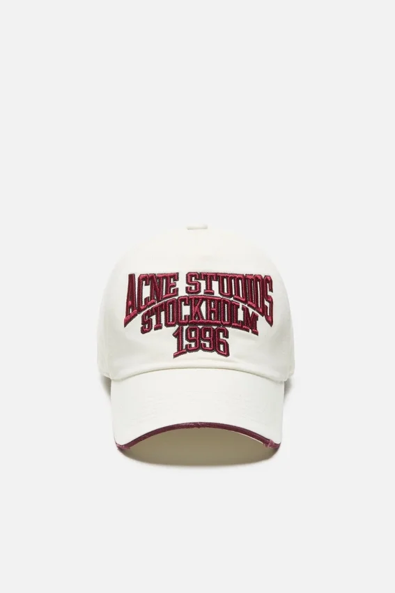 Embroidered logo hat