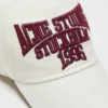 Embroidered logo hat