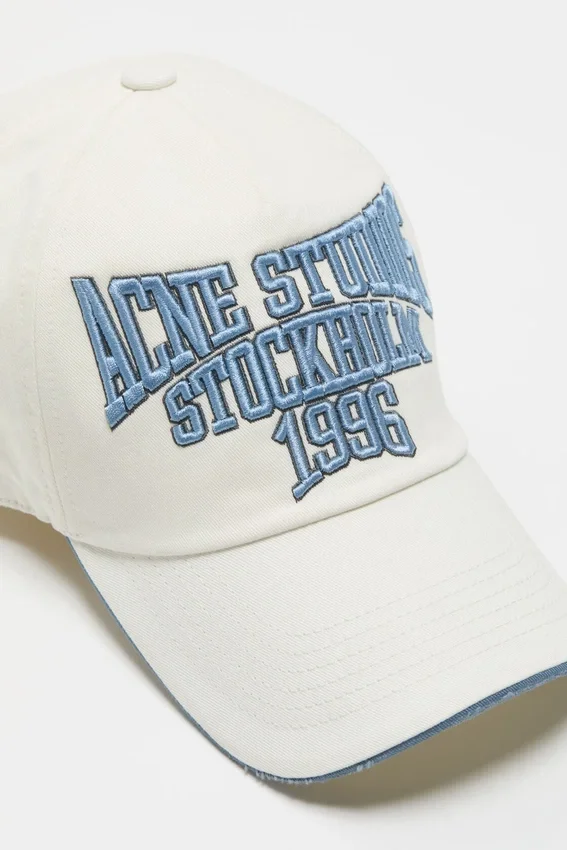 Embroidered logo hat