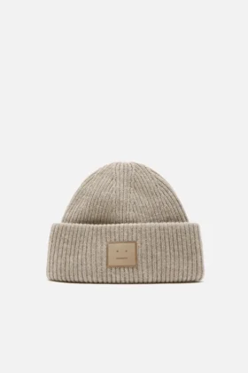 Face logo beanie - Yak