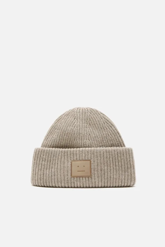 Face logo beanie - Yak