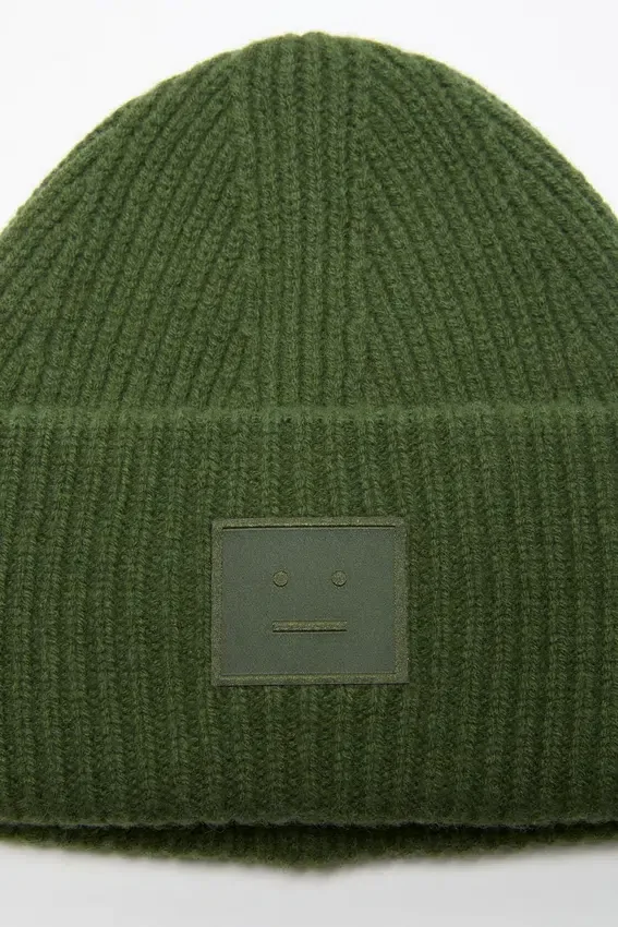 Face logo beanie - Yak
