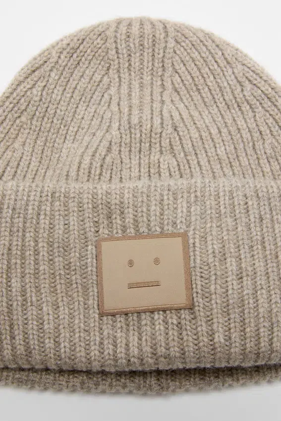 Face logo beanie - Yak