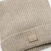 Face logo square beanie