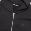 Face logo zip-up hoodie