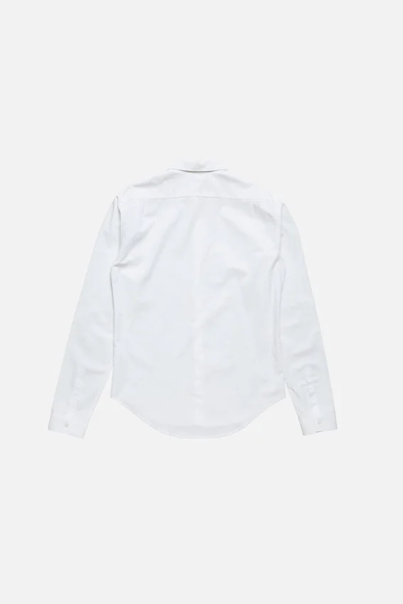 Fitted button-up shirt