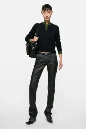 Fitted cardigan - yak wool