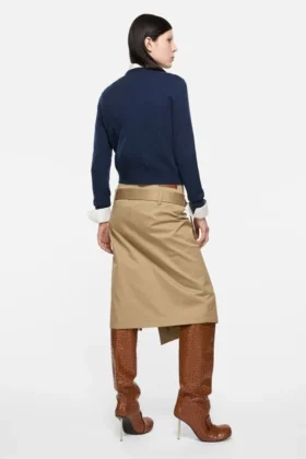 Fitted cardigan – yak wool