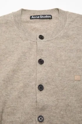 Fitted cardigan - yak wool