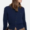 Fitted cardigan - yak wool