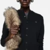 Fitted cardigan - yak wool