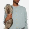 Fitted cardigan - yak wool