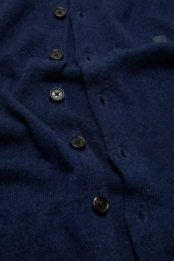 Fitted cardigan - yak wool