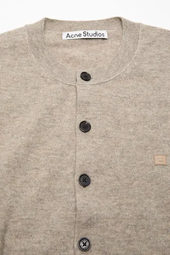 Fitted cardigan - yak wool