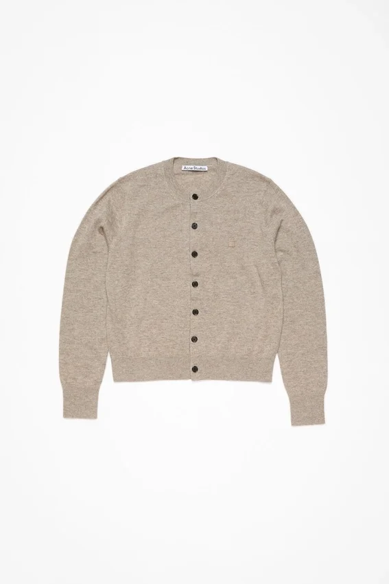 Fitted cardigan - yak wool
