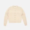 Fitted cardigan - yak wool