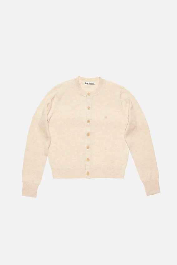 Fitted cardigan - yak wool