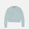 Fitted cardigan - yak wool