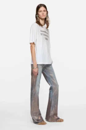 Fitted glitter jeans - 2025F