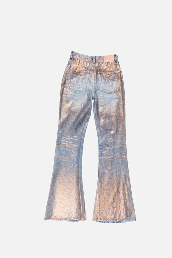 Fitted glitter jeans - 2025F
