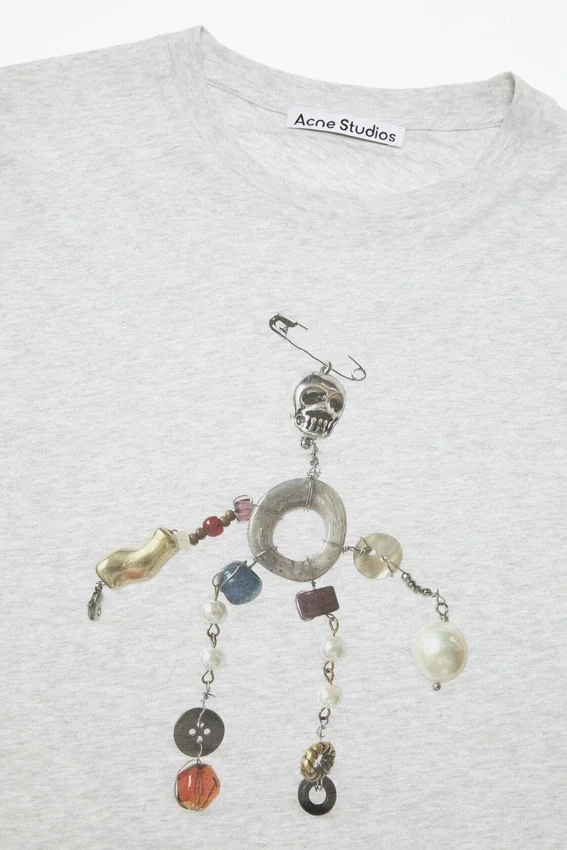Fitted graphic t-shirt