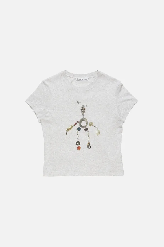 Fitted graphic t-shirt