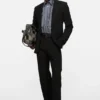 Fitted suit jacket