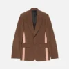 Fitted suit jacket